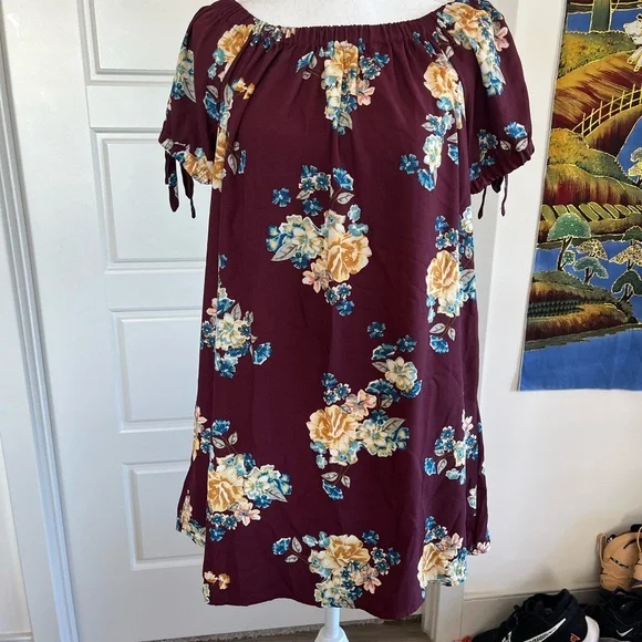xhilaration off shoulder dress Target xhilaration high low off the shoulder dress. Size XL